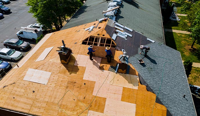 Professional commercial roofing services