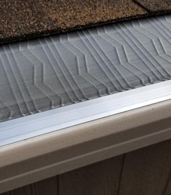 Leaf Blaster Pro installed on the roof for gutter protection