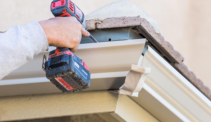 Gutter installation