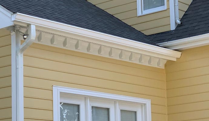 Professional gutter installation