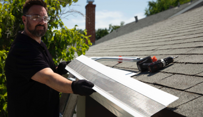 Expert Installing MicroMesh Pro® Gutter Guards